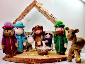 Pesebre Tejido